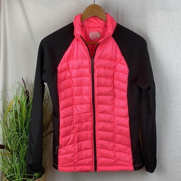 32 Degrees Down Quilted Long Sleeve Puffer Zip Up Jacket M - Picture 1 of 4